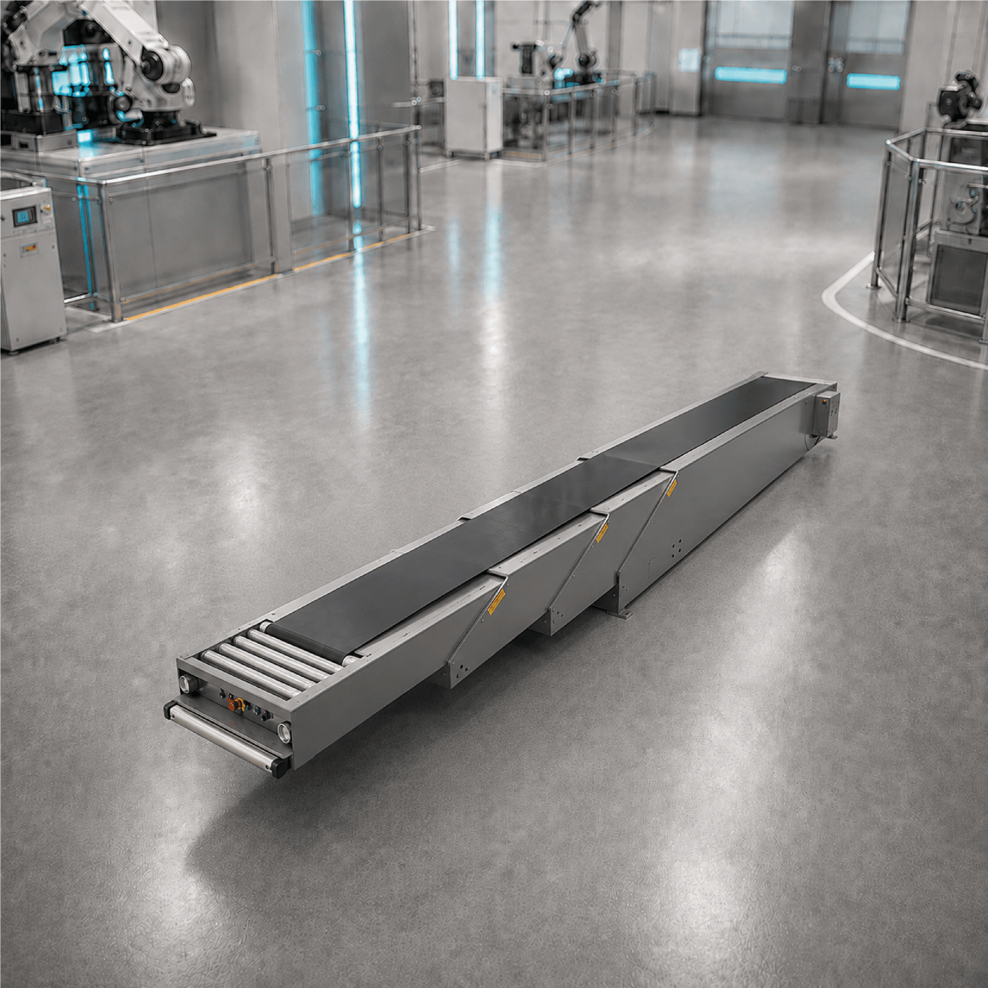 Belt-type telescopic conveyor